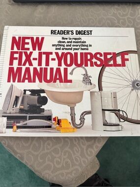 Reader's Digest New Fix-It-Yourself Manual - White & Red Cover
